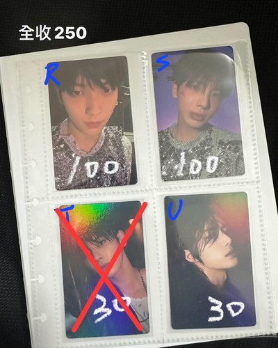 竣 彬 圭 顯 寧的小卡＆專輯配置