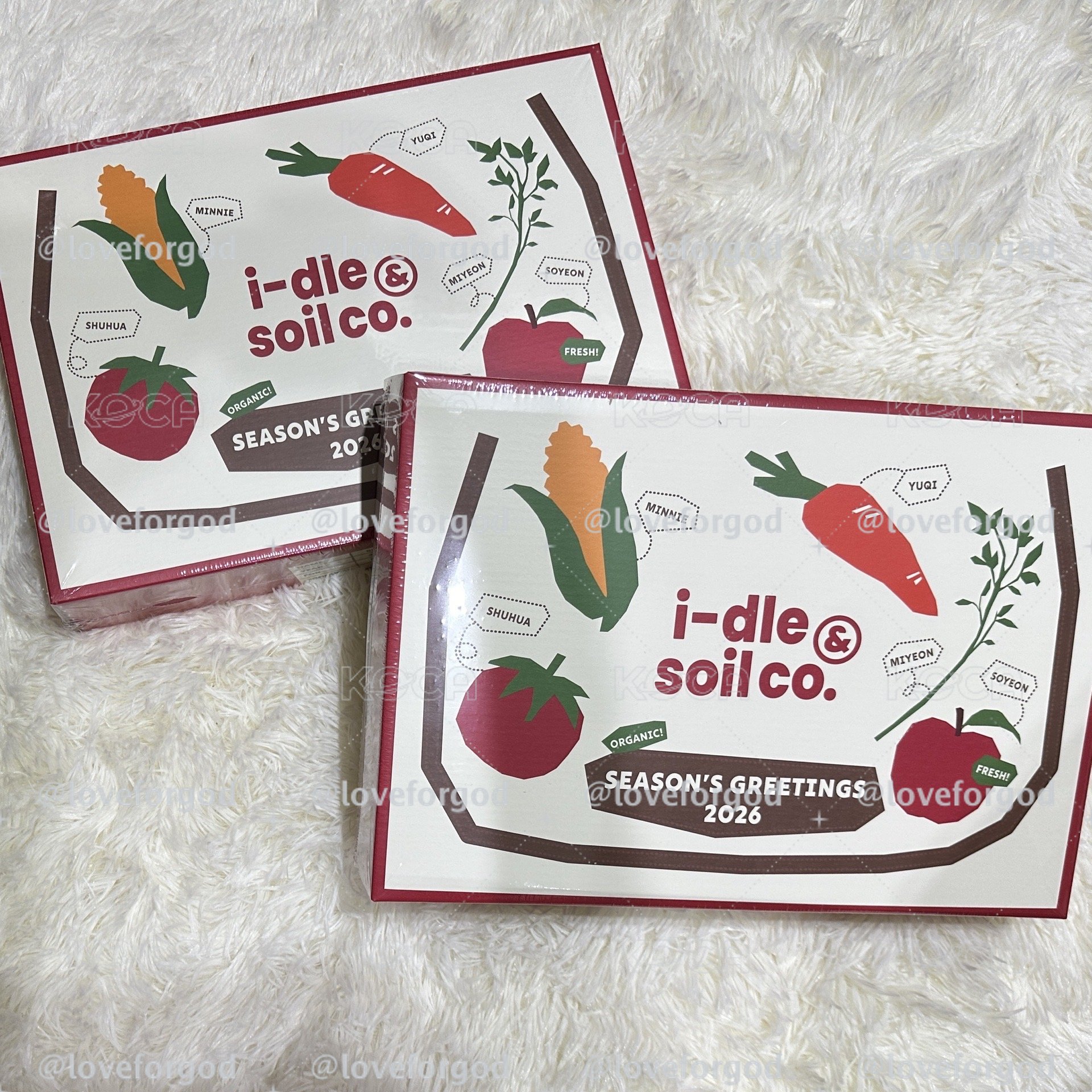 I-DLE[現貨]全新未拆2026年曆