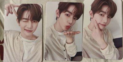 章昊3CE代言卡（3張不拆）