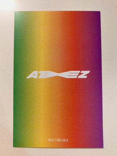 丁潤浩 FEVER pt.1 JP POP UP STORE 抽選卡