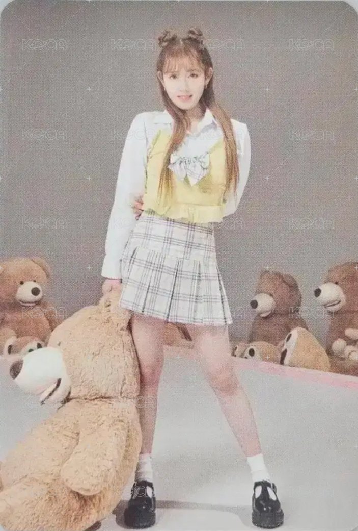 泰迪熊 日版 快閃 隨機卡  背面