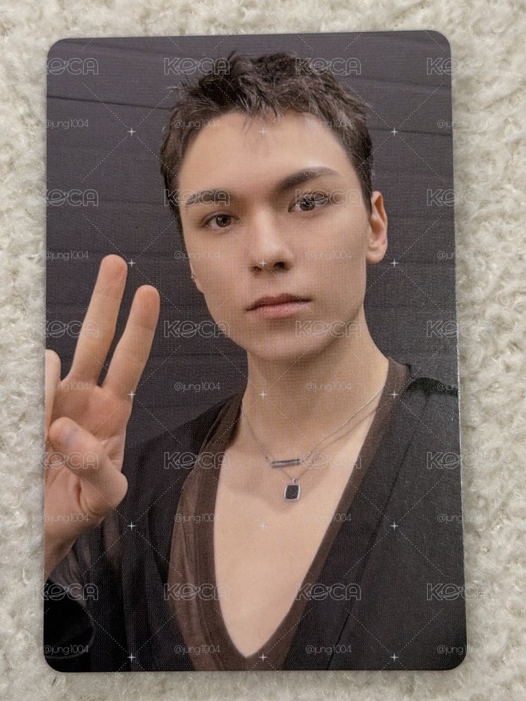 VERNON 正五 專輯卡 黑膠唱片卡