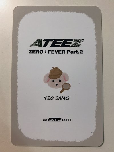 姜呂尚 Fever pt.2 MMT 簽售卡