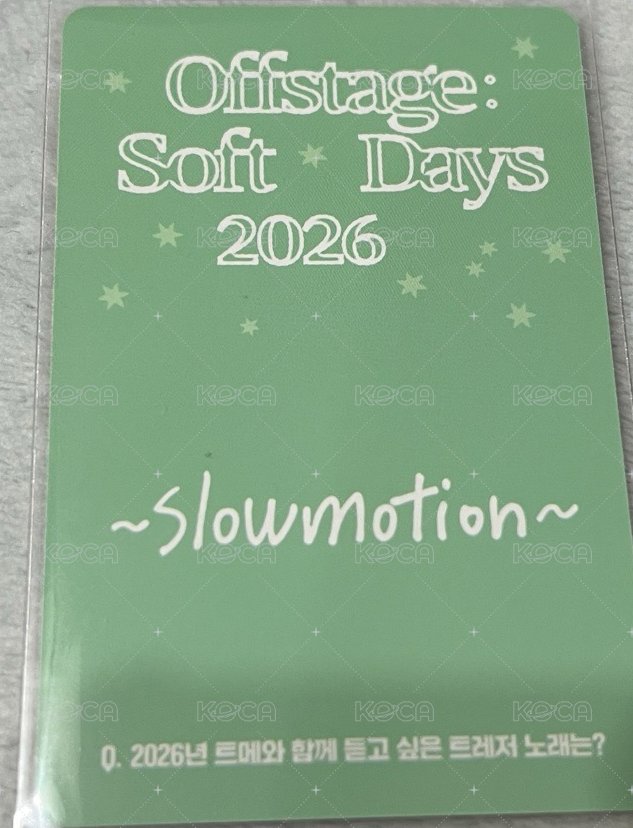 26年曆 年曆卡  背面