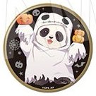萬聖節 Q版 閃粉 徽章 貓熊