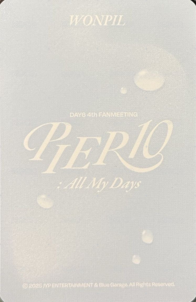 4th FM 隨機卡  背面