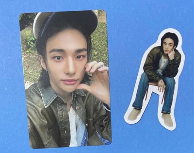 Stray Kids- 4期會員小卡+貼紙 彬辰set