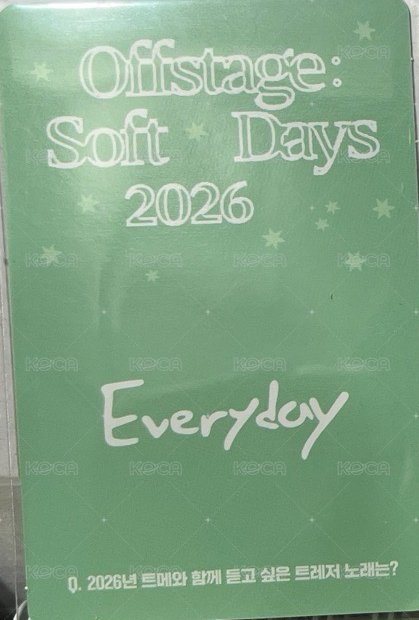 26年曆 年曆卡  背面