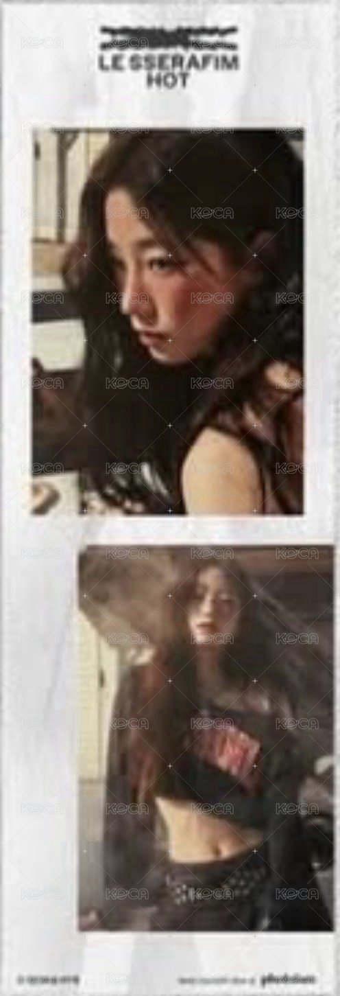 HOT photoism 2.0 人生四格卡  背面