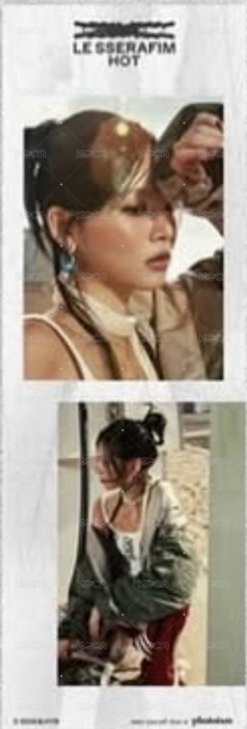 HOT photoism 2.0 人生四格卡  背面