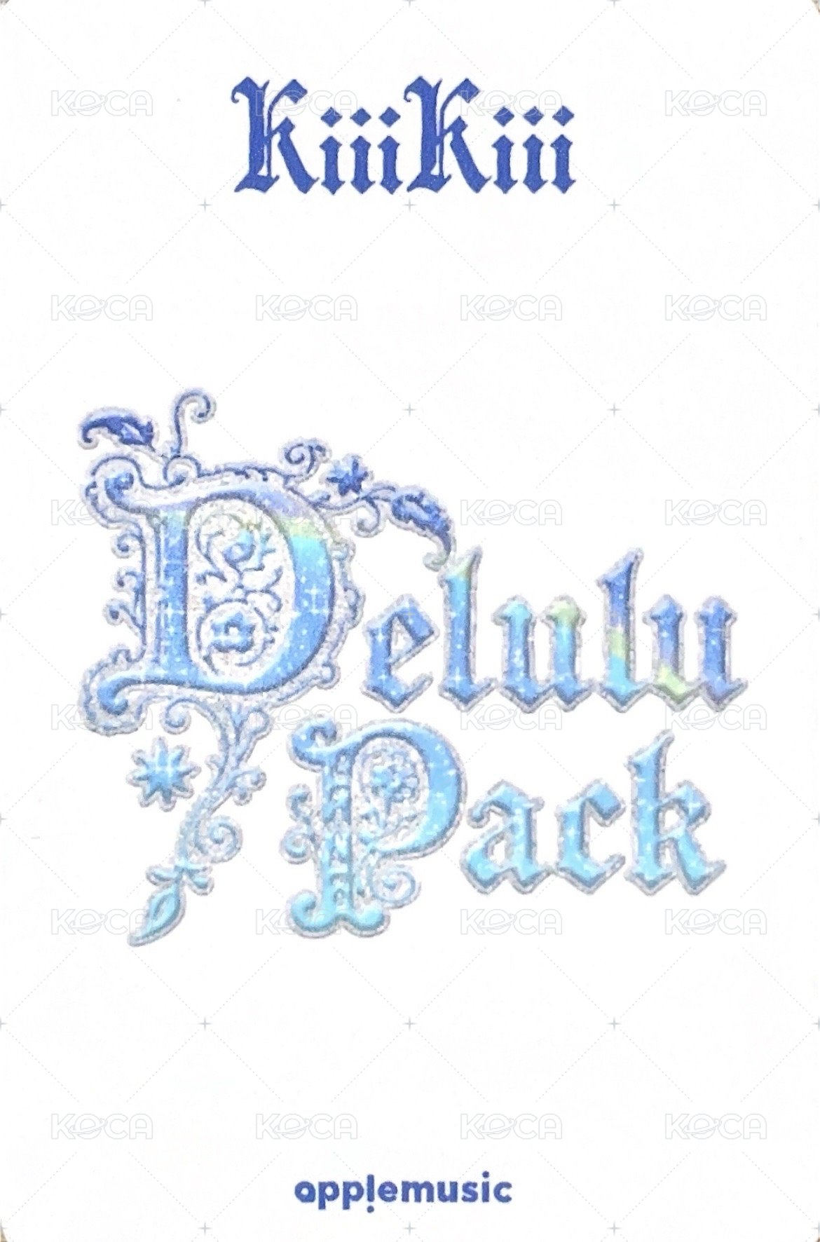 Delulu Pack am 1.0 簽售卡  背面