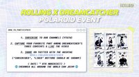 正規一輯 ROLLING×DREAMCATCHER 拍立得活動