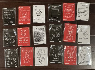 THE ACTION 專輯小卡