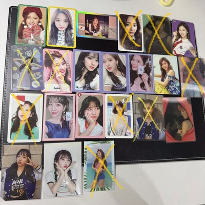 TWICE子瑜、Sana、Momo、娜璉小卡