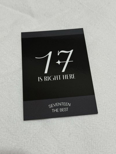 RIGHT HERE 精選專 BDM特典 秀