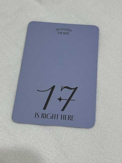 RIGHT HERE 精選專 BDM特典卡 八