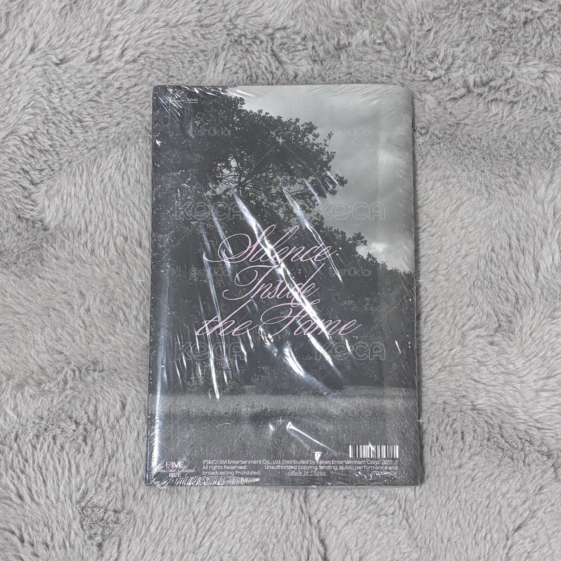 Fame catalogue版 專輯 未拆 ⋆.˚⊹⁺