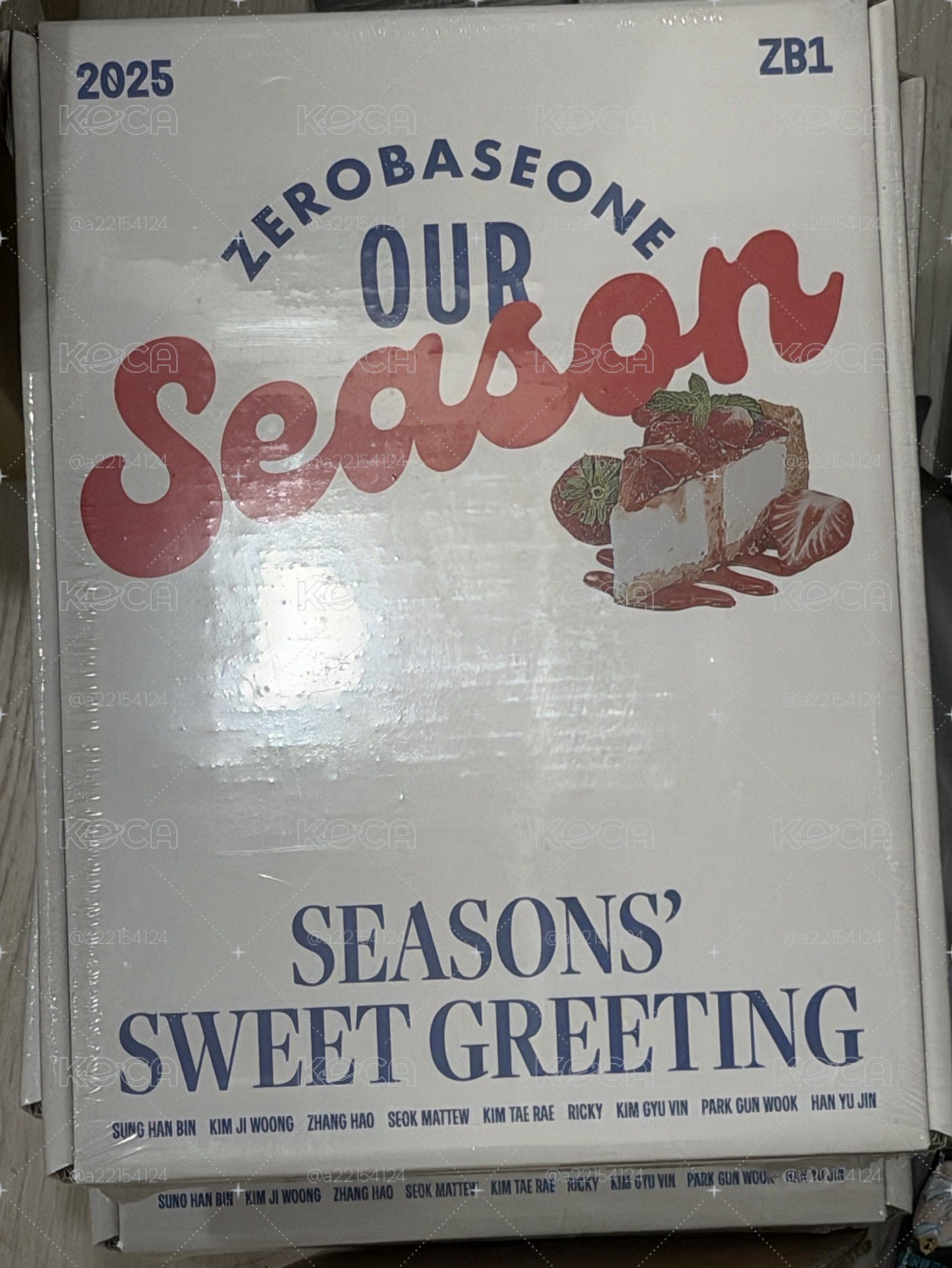 zb1 ZEROBASEONE 2025年全新未拆年曆 season greetings 