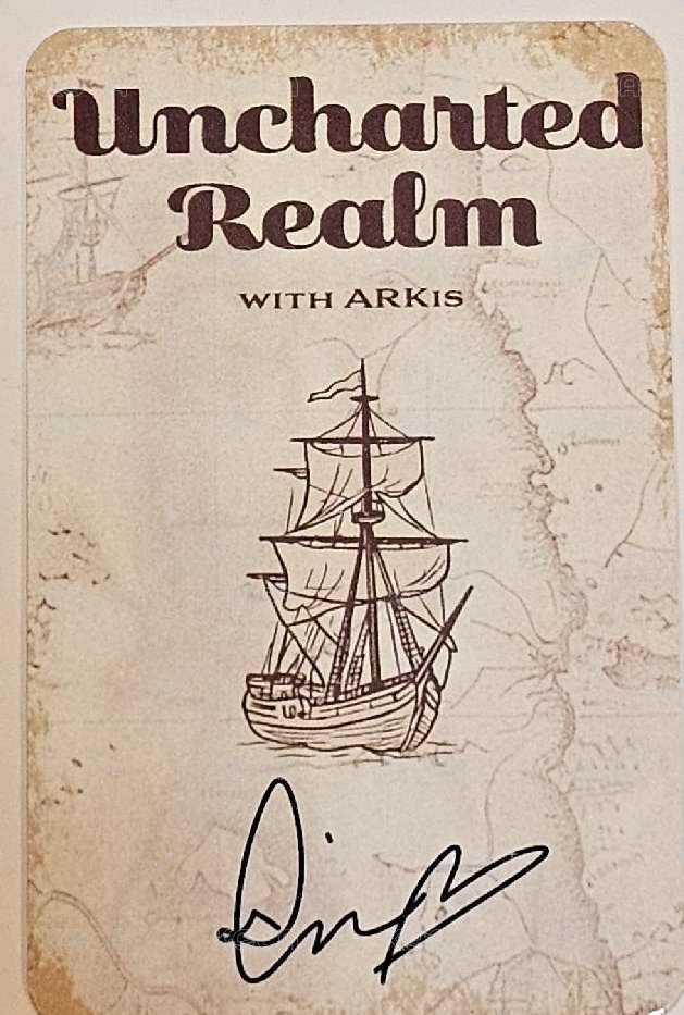 The Uncharted Realm with ARKis Fan meeting in Kaohsiung  入場卡 / 場限卡  背面
