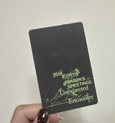 26年曆 年曆卡 手繪卡背