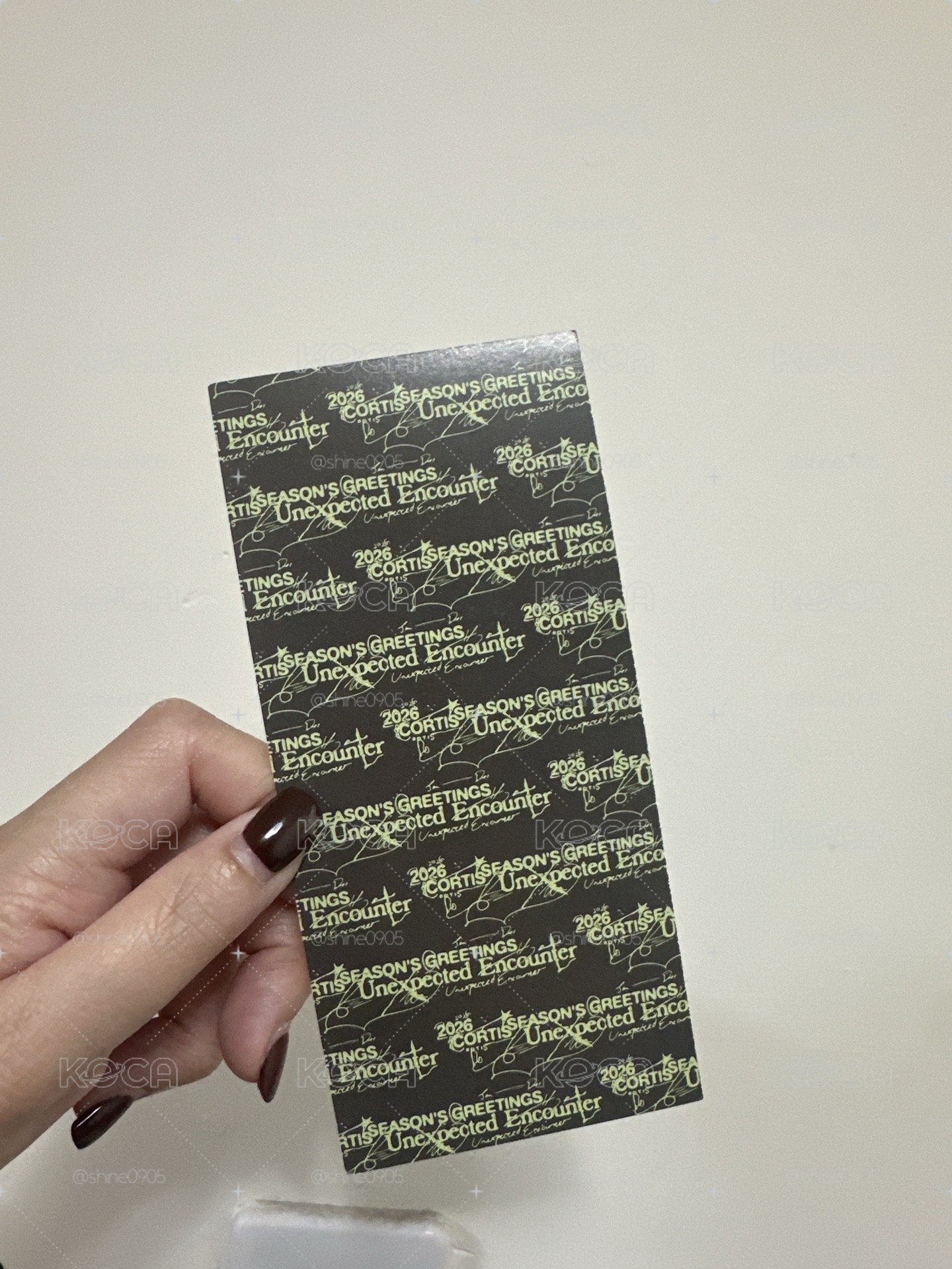 26年曆 年曆卡 手繪卡背