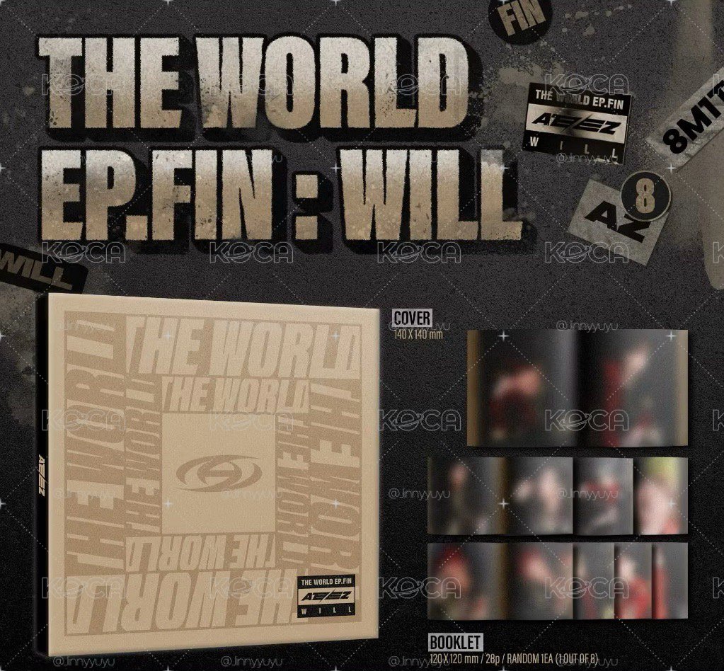 ATEEZ - [ THE WORLD EP.FIN : WILL ] 全新未拆專