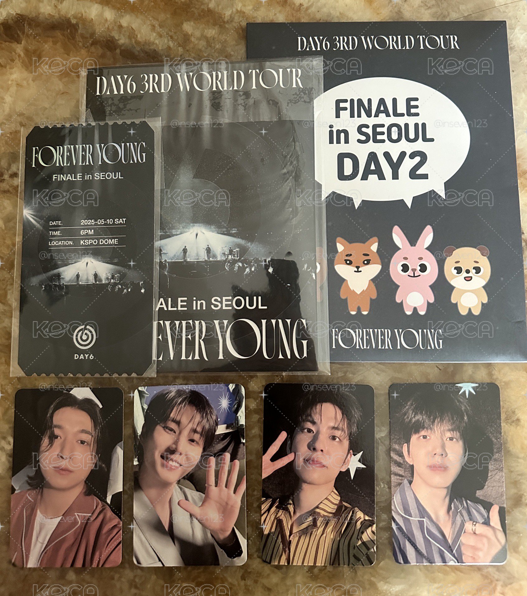 Day6 首爾安可場Day2入場禮組