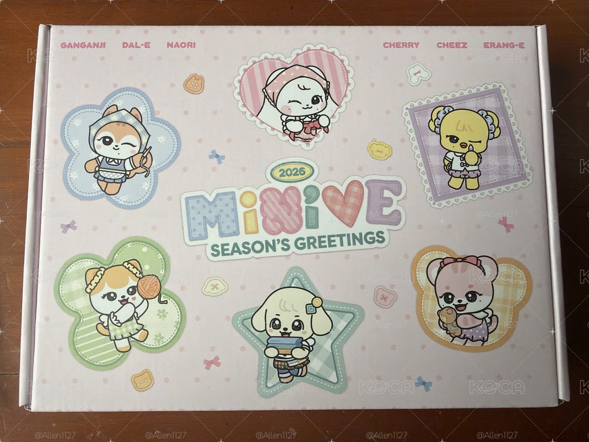 Minive年曆 僅拆檢不含特典