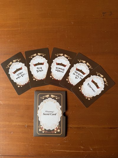 D社D版 固配秘密小卡