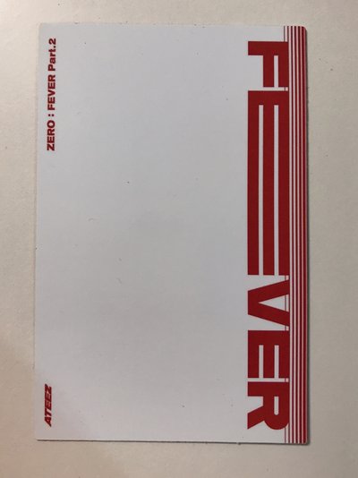 朴星化 Fever pt.2 MMT 簽售卡