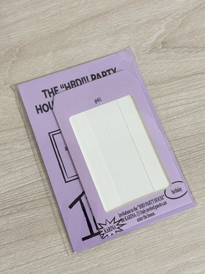 25生日卡柚（附原包裝）