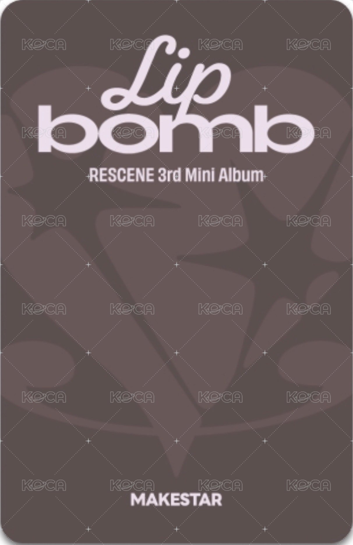 lip bomb ms 4.0線上 簽售卡 牛仔女孩 背面