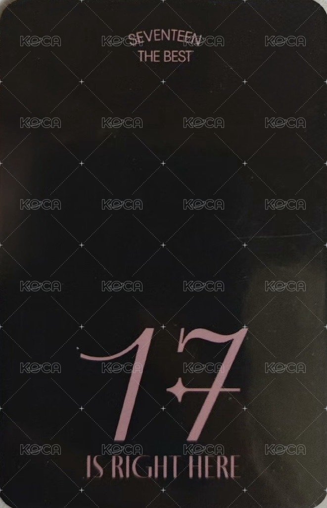 精選專 oy 幸運卡  背面