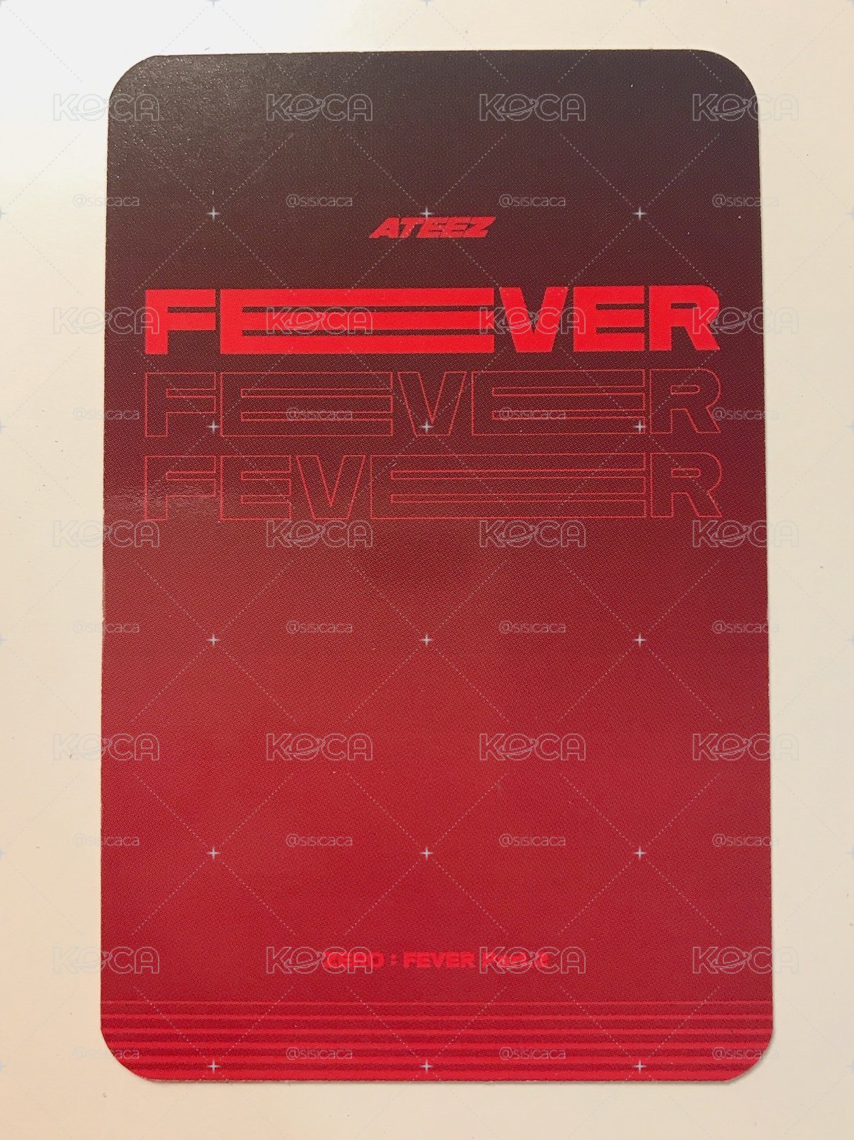 丁潤浩 Fever pt.2 JM 簽售卡