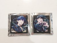 二周年 快閃徽章 黑💙＋黑🖤（#）