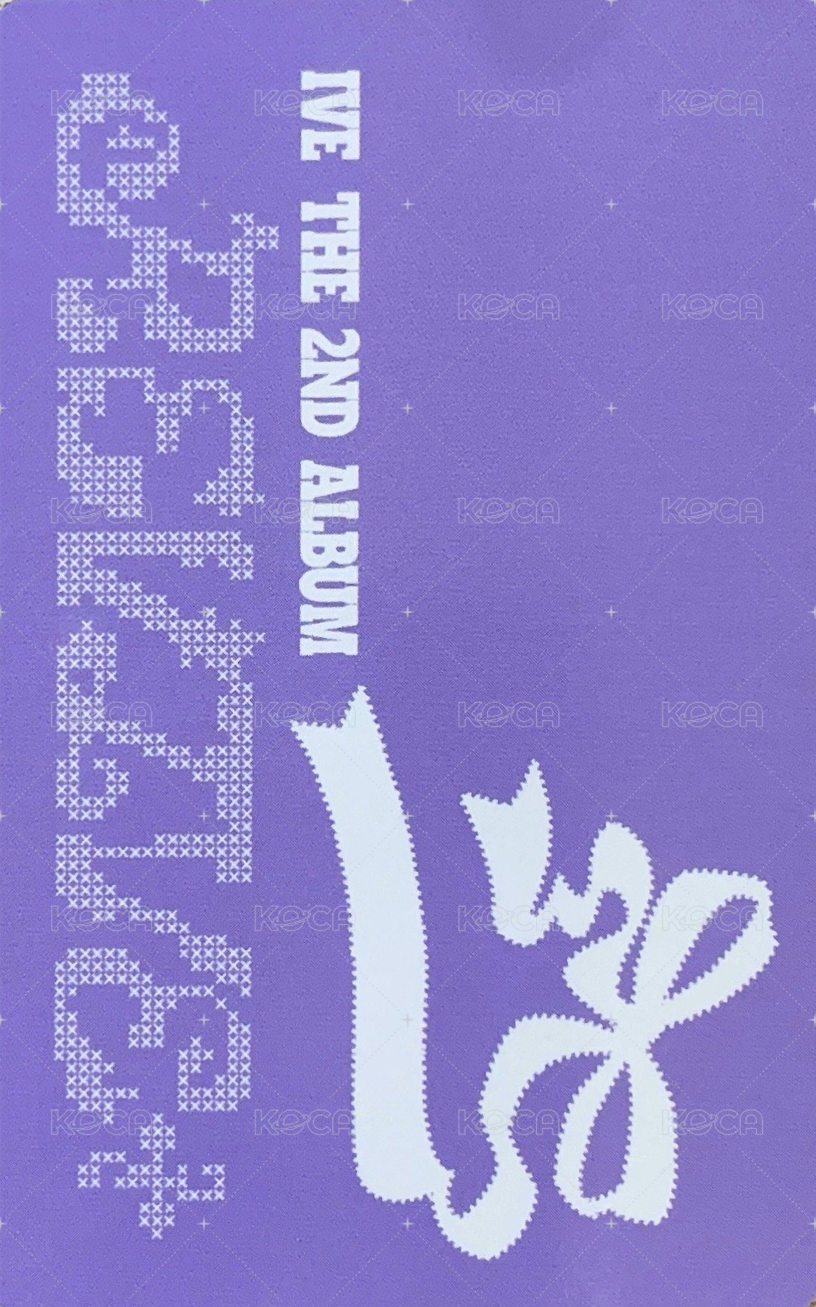 REVIVE+ 專輯卡 MINI MINI ver. 背面