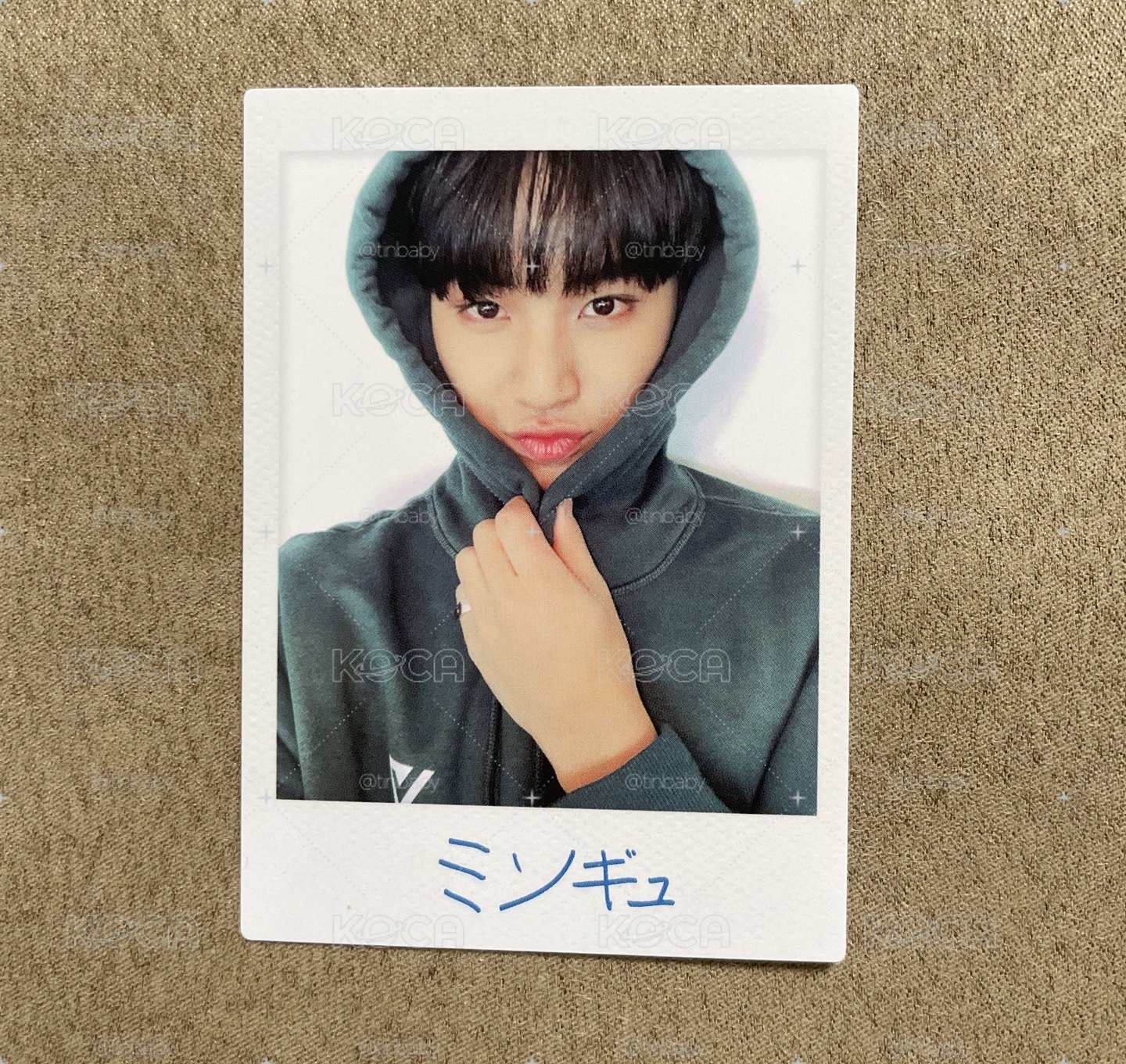 seventeen 2018珉奎日巡小卡