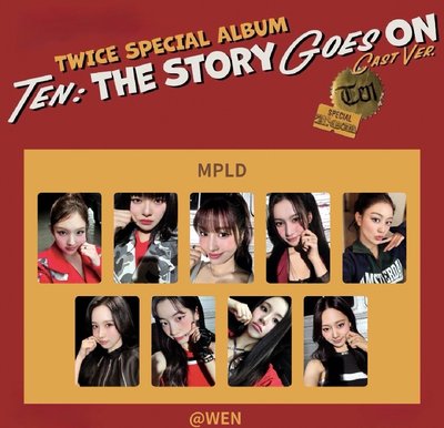 彩瑛 10週年MP 幸運卡