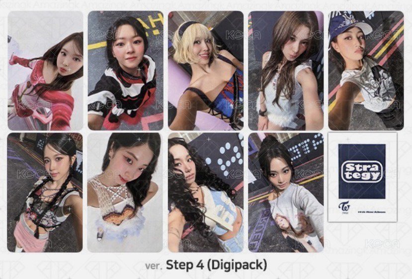 迷14 wm Strategy Digipack 單封 特典卡  背面