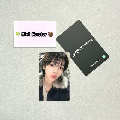 🍀Mini Monster🦥 wvs年末特典 訓（廠損）