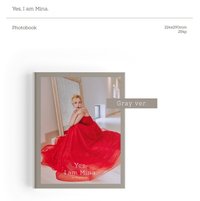 Yes I am MINA Grey ver. 寫真集 