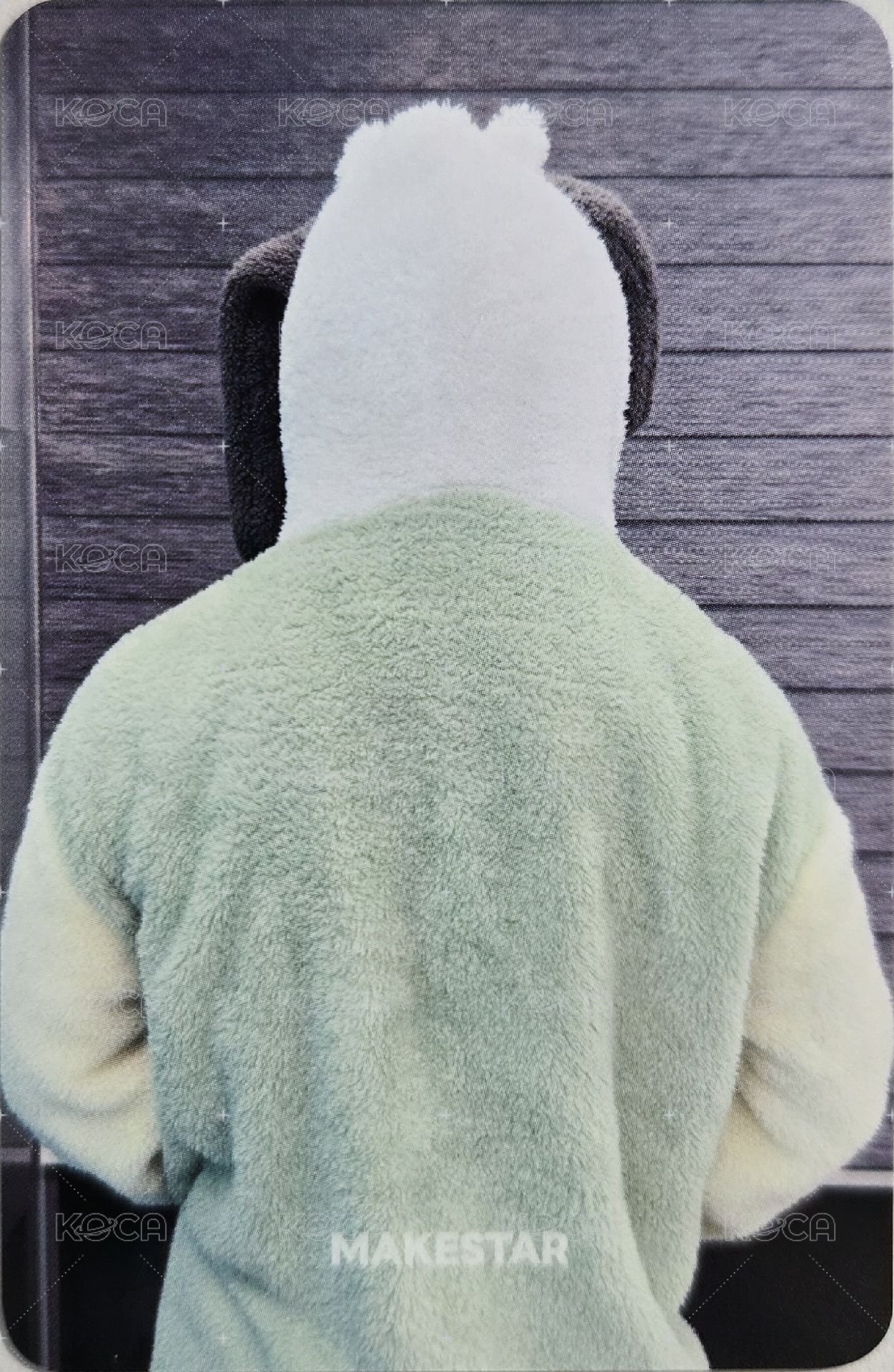 迷你八輯 ms 線上8.0 簽售卡 小狗ver. 背面