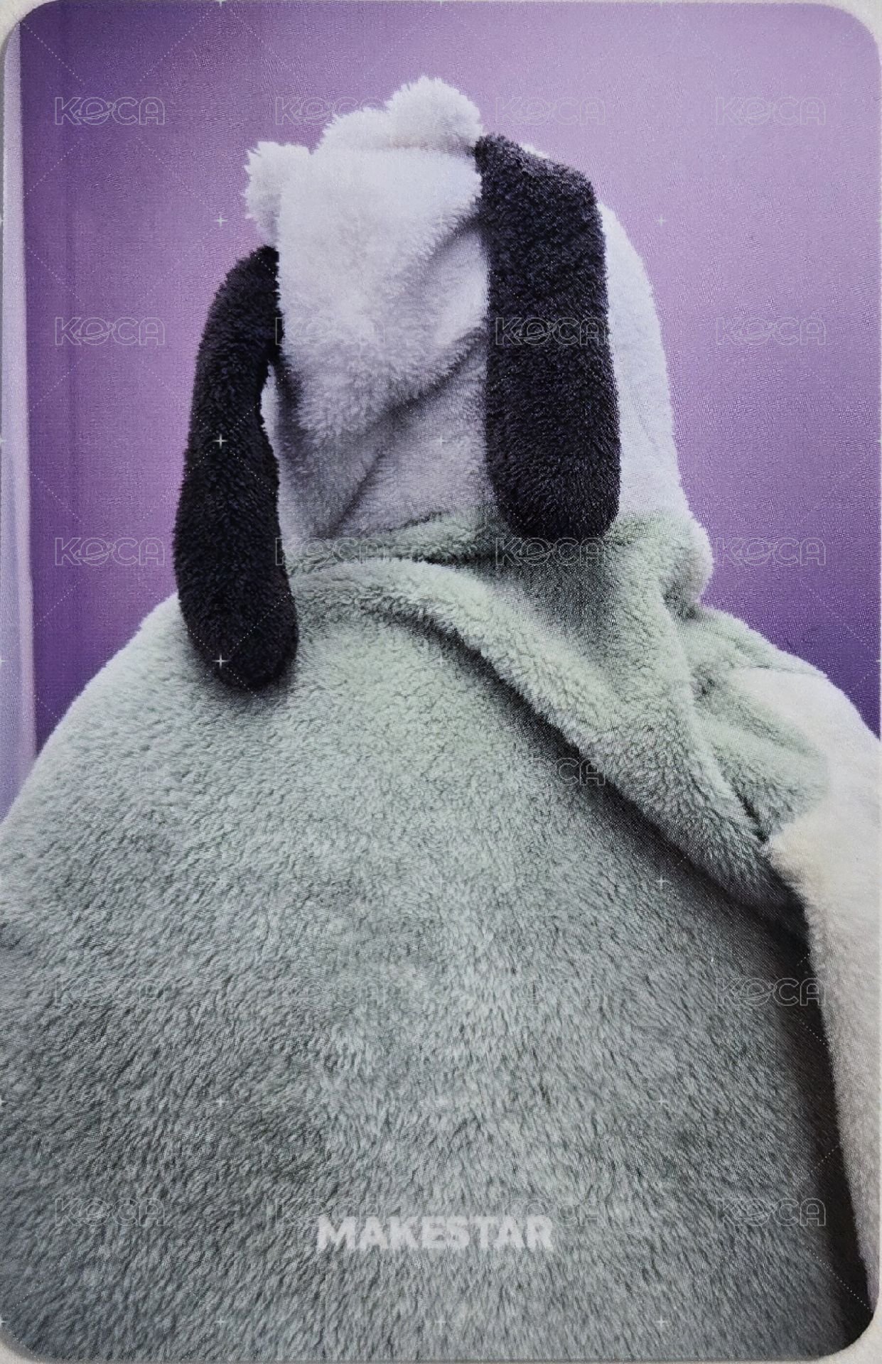 迷你八輯 ms 線上8.0 簽售卡 小狗ver. 背面