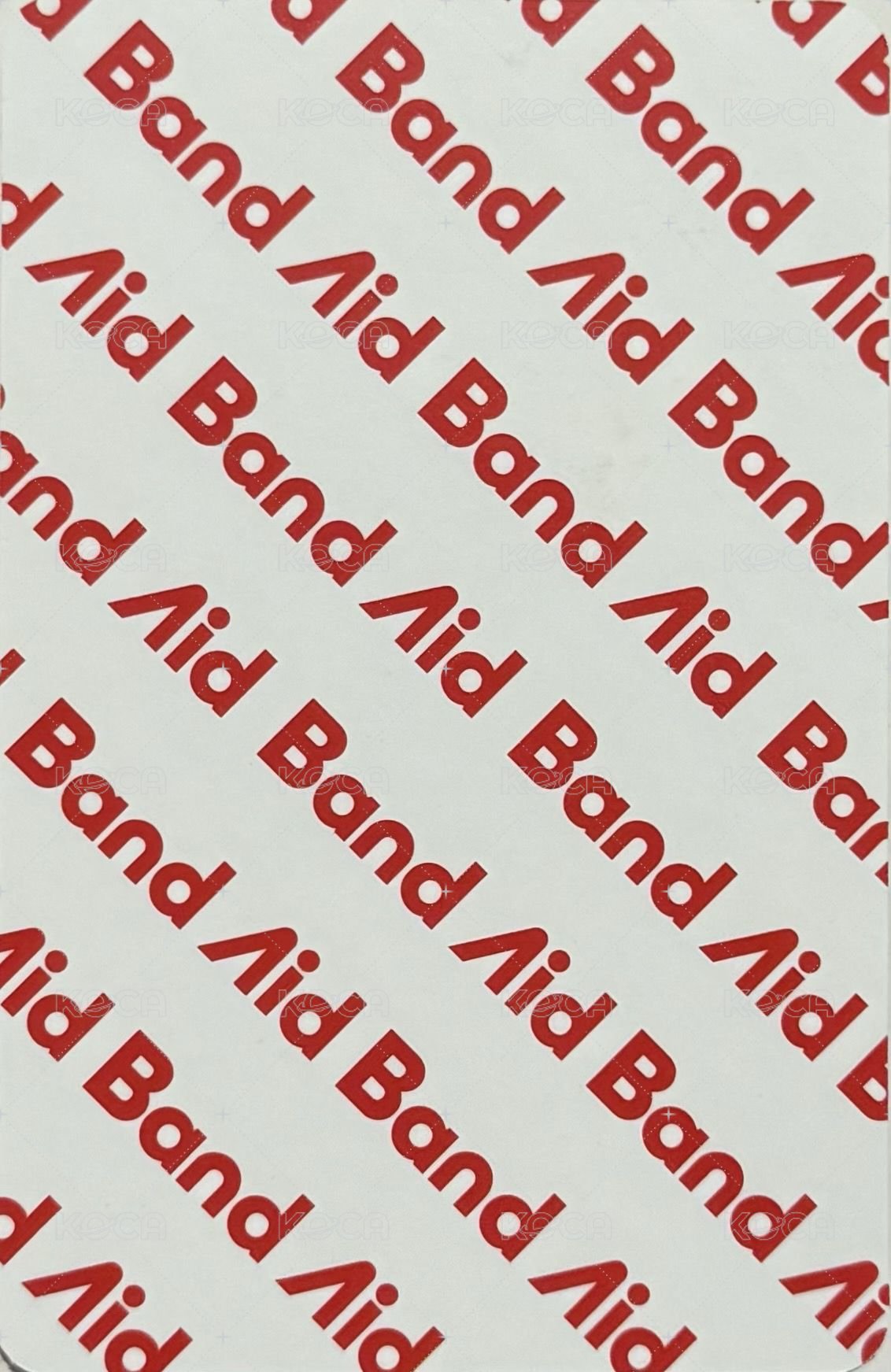 迷九 一般專 專輯卡 紅版 背面