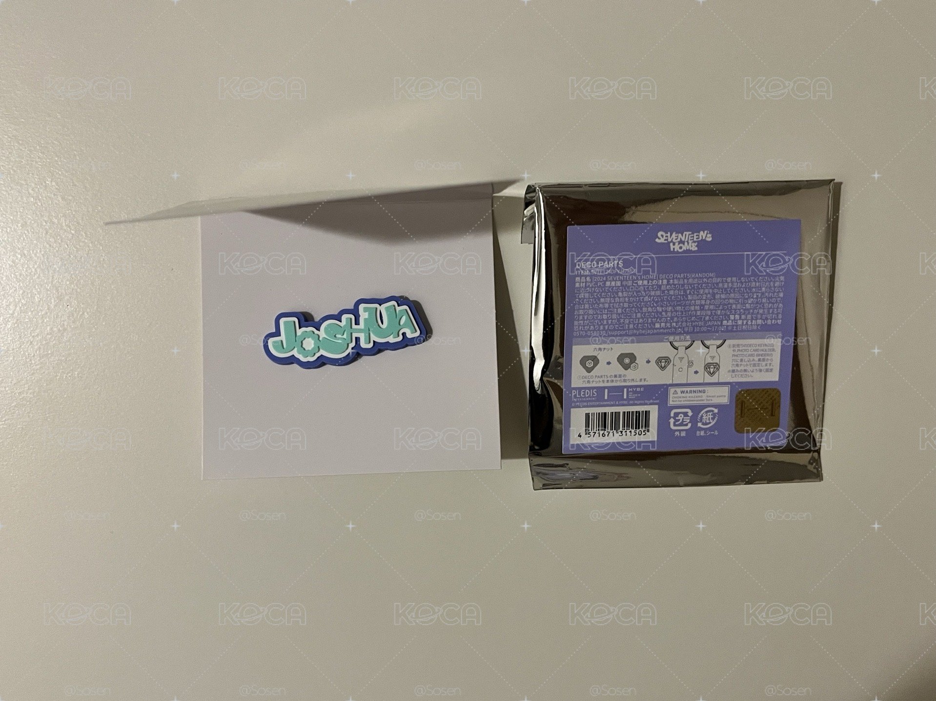 JOSHUA 24’HOME隨機徽章
