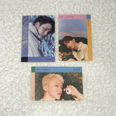 SEVENTEEN 專輯 貼紙 卡貼