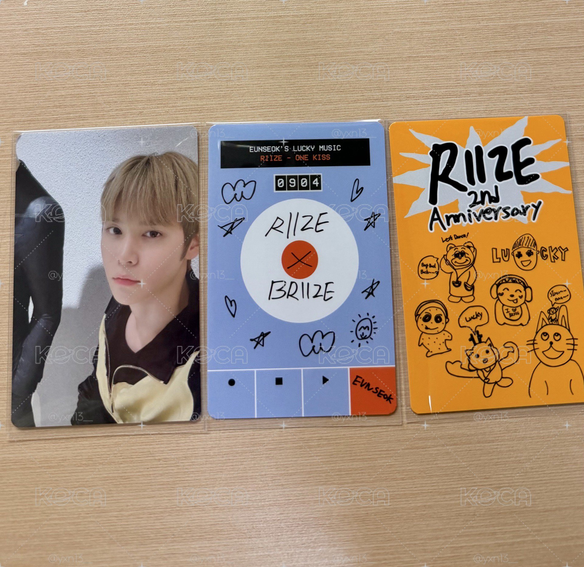 RIIZE EUNSEOK 宋恩奭 2週年幸運卡🍀