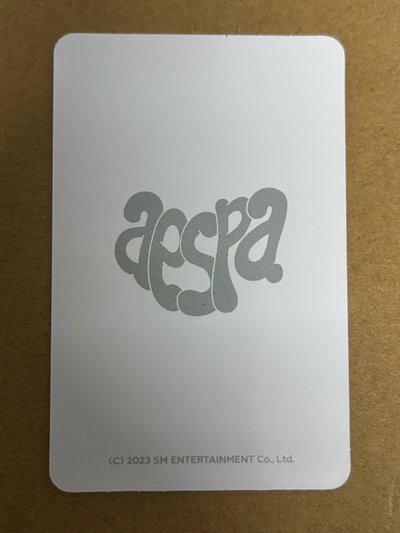 aespa NingNing 寧 ctmi 隨機卡 粉版寧 寧-