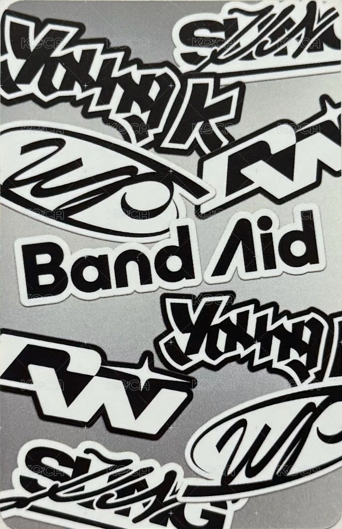 迷九 一般專  專輯卡 Rock Band ver. 背面