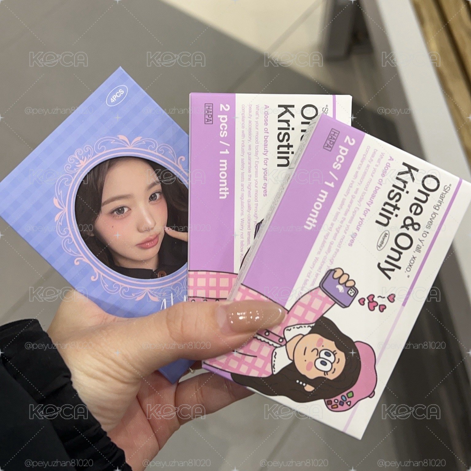 IVE 員瑛 隱眼卡10.0 四張一套 現貨